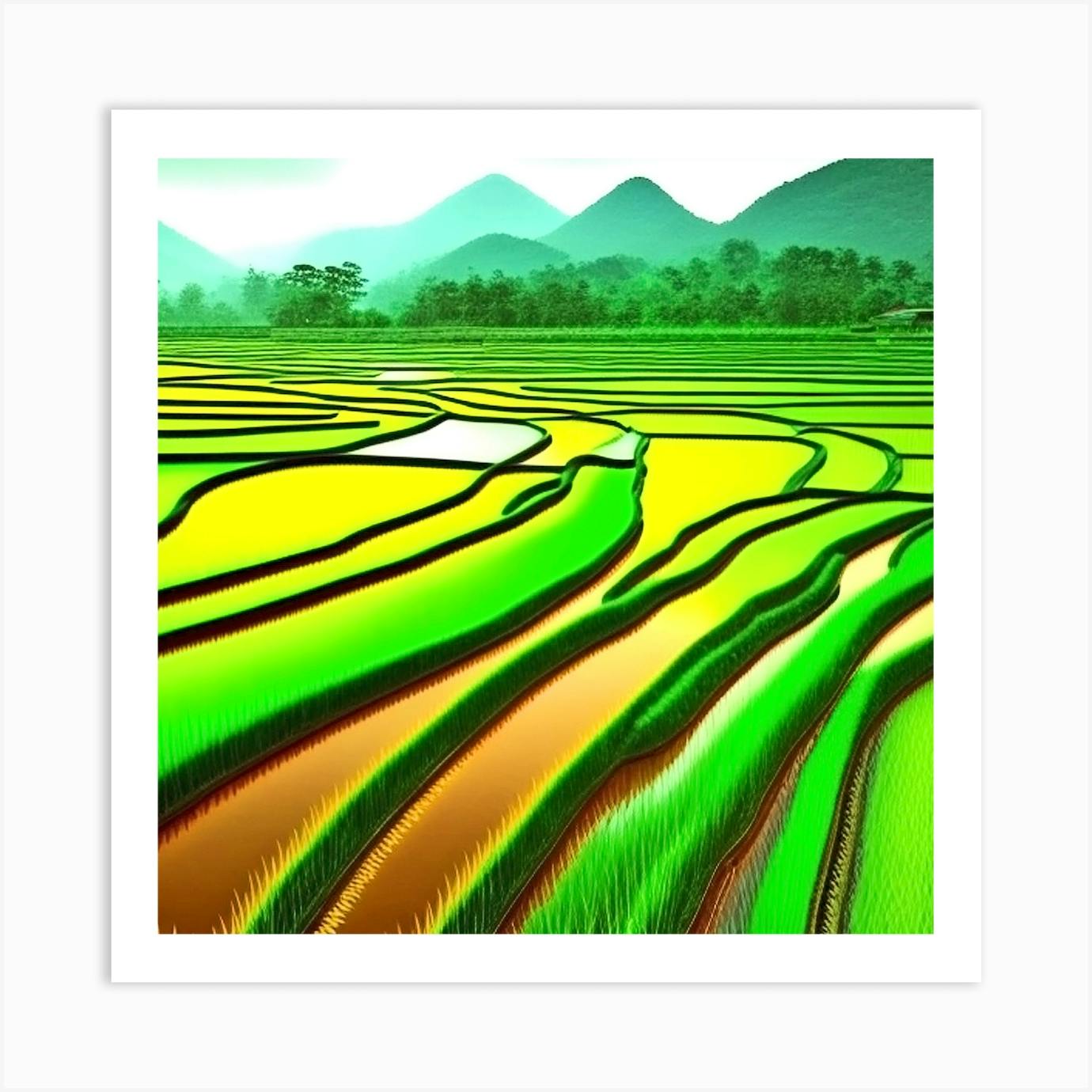 Birds Rice Fields: Over 381 Royalty-Free Licensable Stock Illustrations &  Drawings | Shutterstock